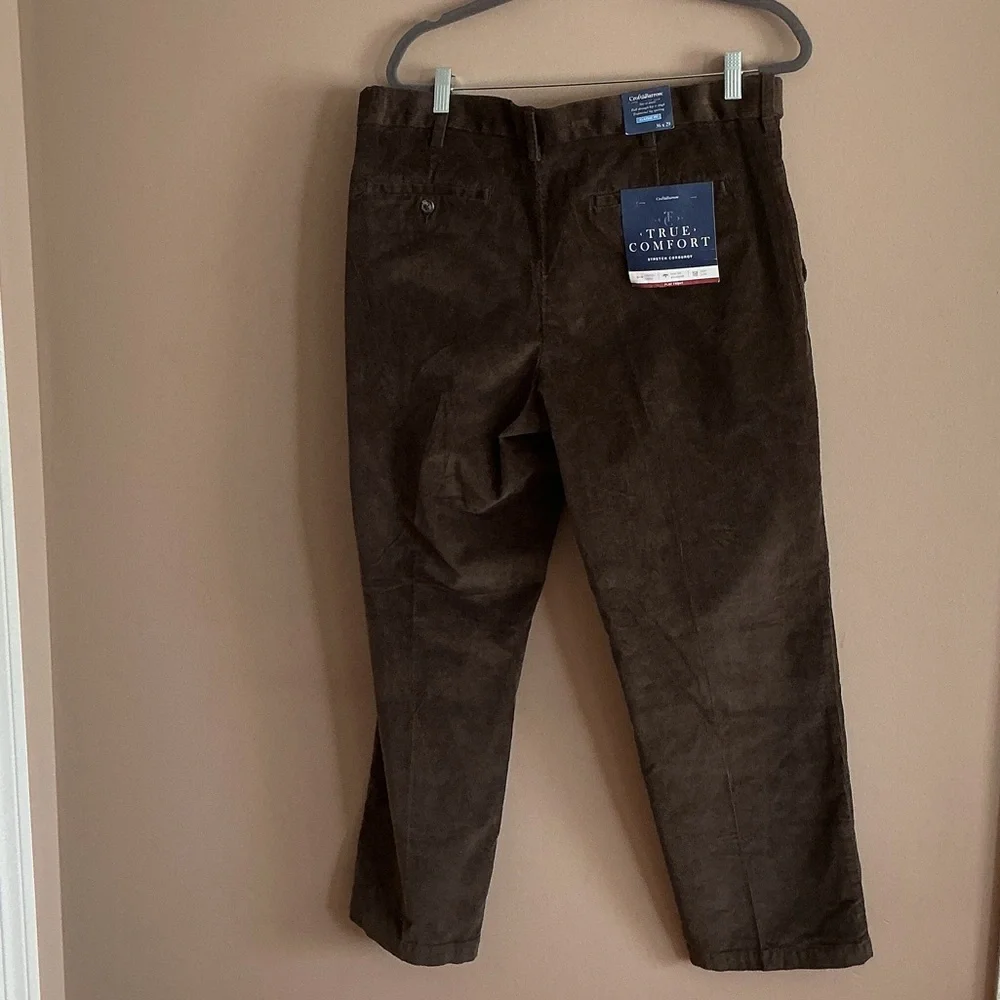 NWTClassic Men's Corduroy Trousers in Rich Brown size 36/29 - Picture 4 of 5